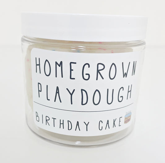 Homegrown Birthday Cake Jar